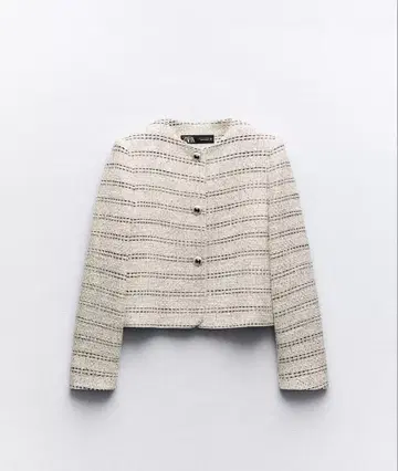 새상품급 ZARA 자라 숄더 패드 숏 자켓 XS