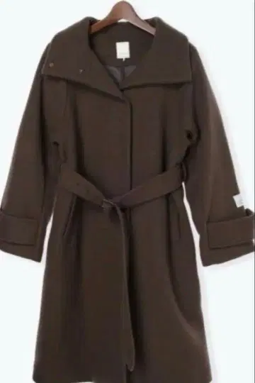 미사용 새상품 Te chichi 울 더블 크로스 스탠드 코트