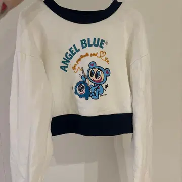 ANGEL BLUE 크롭 트레이닝복