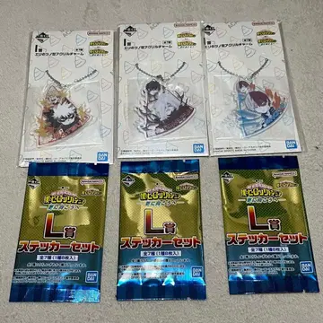 미도리야 이즈쿠 바쿠고 카츠키 토도로키 쇼토 아크릴 키링 세트