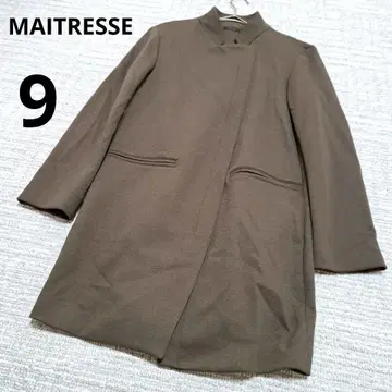 MAITRESSE 체스터 롱 코트 브라운 9 메틀리제