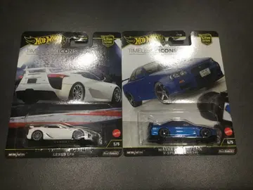 새상품 핫휠 타임리스 아이콘즈 GT-R 렉서스LFA