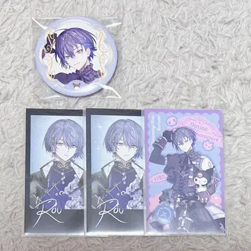 니지산지 Dytica 코야나기 로우 캔뱃지 폴라로이드 산리오 2주년