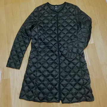 [ 새상품급 ] 유니클로 라이트 다운 컴팩트 코트 블랙 ( L )