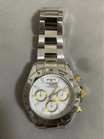 [ 특매품 ] TECHNOS 크로노그래프 손목시계