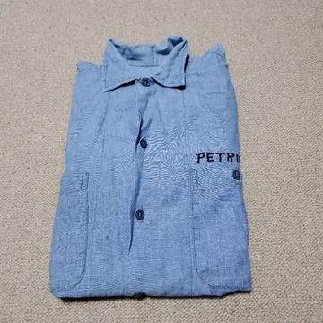 빈티지 샴브레이 셔츠 usnavy