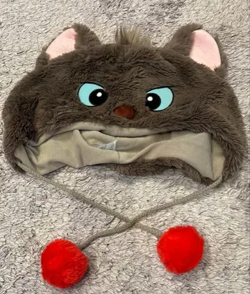 캐릭터 모자 그레이 귀 달린 베를리오즈