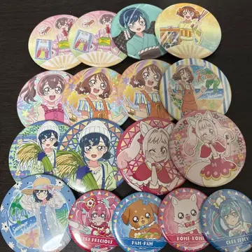 딜리셔스 파티 프리큐어 캔뱃지 세트