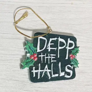 조니 뎁 개인전 크리스마스 오너먼트