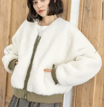 niko and - 복슬복슬 퍼 블루종