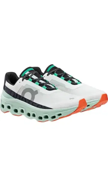 On 러닝화 화이트/민트/오렌지
