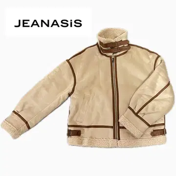 JEANASIS 무스탕 보아 블루종