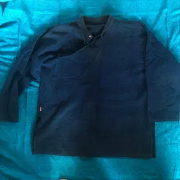 우사토 의류 네이비 나염 긴팔 셔츠 남성용 L 사이즈