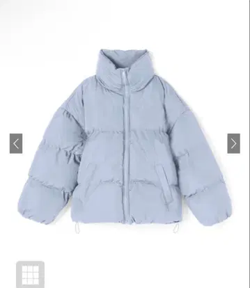 GRL 그레일 충전솜 볼륨 다운 자켓 블루 S [fo1016]