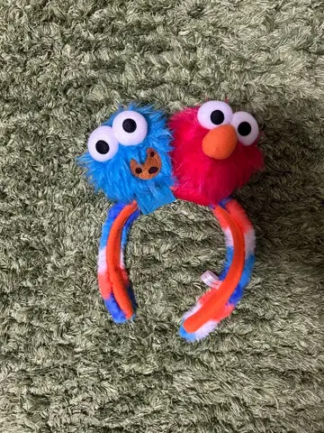 USJ 엘모와 쿠키 몬스터 머리띠