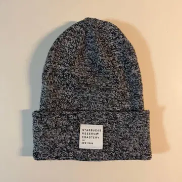 스타벅스 리저브 뉴욕점 한정판 Starbucks 니트 모자 그레이