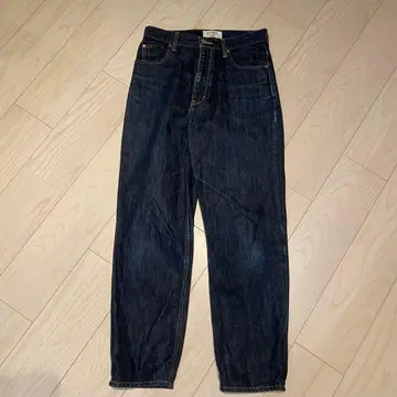 BLACK by MOUSSY 다크 블루 데님 팬츠