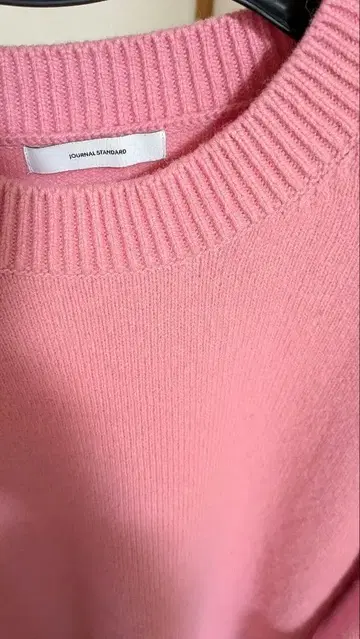 JOURNAL STANDARD 핑크 니트 스웨터