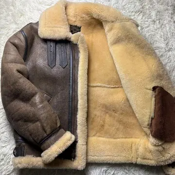 고품질 USA제 INSIGNIA LEATHER B-3 플라이트 자켓 42