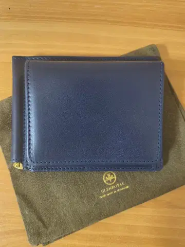 글렌로얄 동전 지갑 포함 머니클립 접이식 지갑