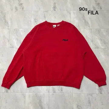 90s 휠라 맨투맨 긴팔 자수 로고 스트릿 아메카지 USA 기획