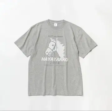 하야야코 그래피컬 T셔츠 B 패턴 ( 그레이/Gray )