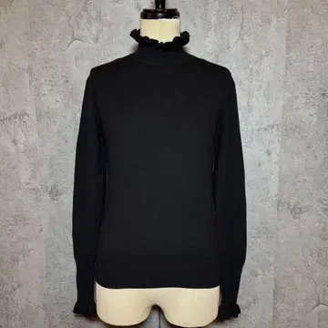 LE CIEL BLEU Frill Knit Top