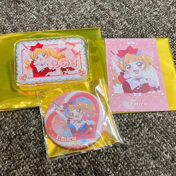 스이파라 스위츠 파라다이스 프리큐어 아이사키 에무루 캔뱃지