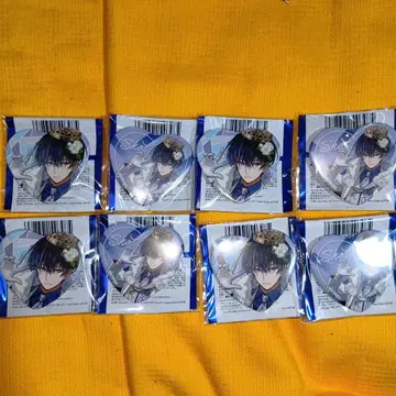 도쿄 에이리언즈 텐쿠바시 쇼 드레스업 하트 캔뱃지 8개 세트