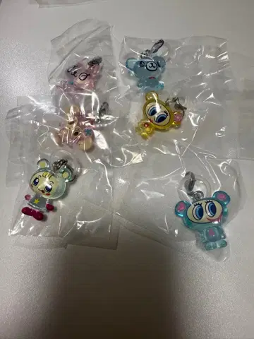 나루미야 캐릭터즈 메지루시 액세서리 6종 세트