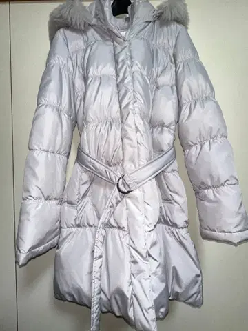 CECIL McBEE 실버 다운 자켓