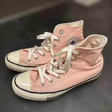 Converse 핑크 하이컷 스니커즈