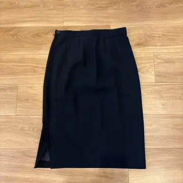 크리티아 타이트 스커트 무릎 기장 슬릿 블랙 M 상당