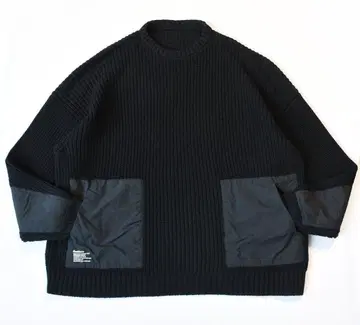 프레쉬 서비스 크루넥 컴뱃 니트