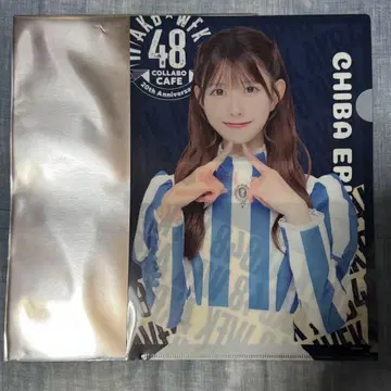 akb48 치바 에리 클리어 파일 웨디스 콜라보 카페