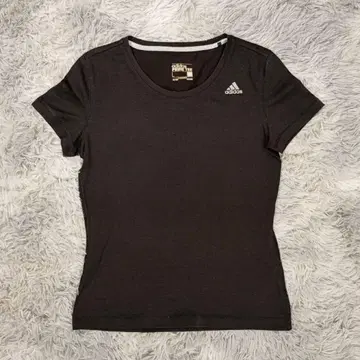 adidas 여성용 셔츠 반팔 S 블랙 스포츠 활동성 좋음