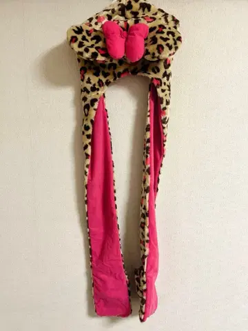 미니 마우스 레오파드 무늬 팬캡