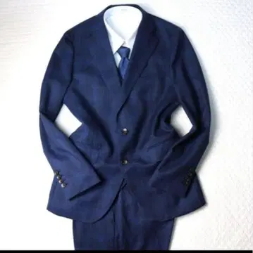 SUITS SELECT 네이비 쓰리피스 A5