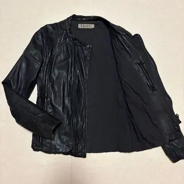 00s vintage TROVE 가죽 자켓 소가죽