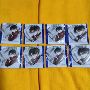 도쿄 에이리언즈 우염 드레스업 하트 캔뱃지 8개 세트