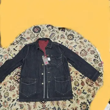 다크 데님 커버올 미사용 택 포함