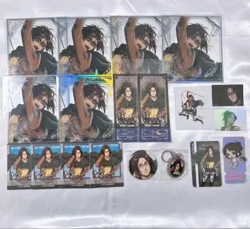 진격의 거인 한지 아타모 오로라 클리어 색지