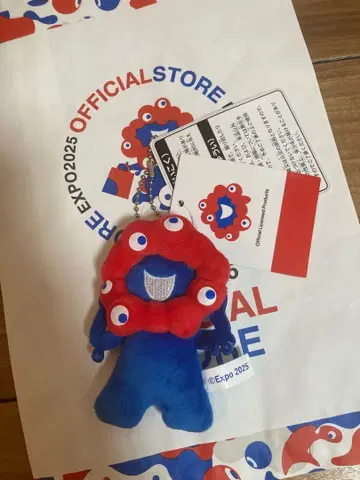 [ 미사용 새상품 ] 만박 미야쿠미야쿠 푸치 마스코트 키체인 봉제 인형