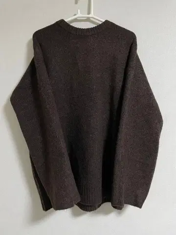 Adner 다크 브라운 스웨터 니트 ADRER 극상 퍼지 니트