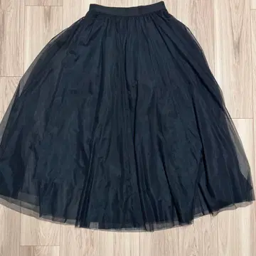 M-premier black 34 사이즈 플레어 스커트