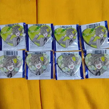 도쿄 에이리언즈 군지 아키라 드레스업 하트 캔뱃지 8개 세트