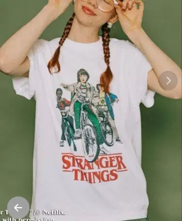 프릭스스토어 기묘한 이야기 T셔츠