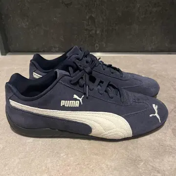 레어 puma SPEED CAT 스피드캣 네이비 스웨이드 자수 로고