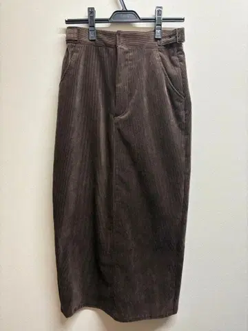 유나이티드 애로우즈 코듀로이 롱 스커트