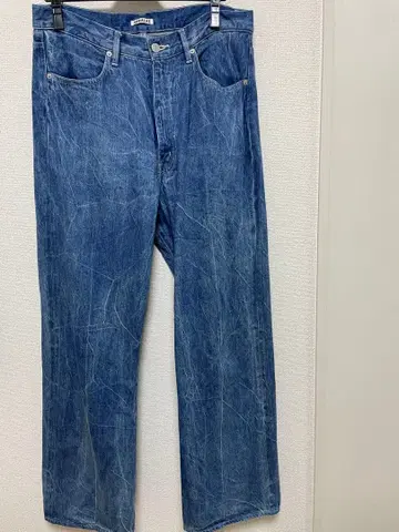 23ss AURALEE Selvedge Faded Light Denim4